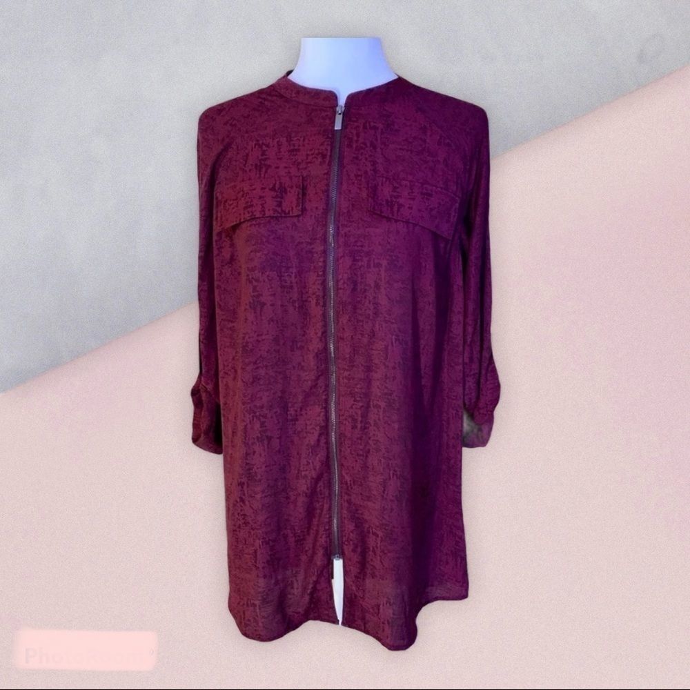 EUC Rock & Republic Slinky Oversized Blouse